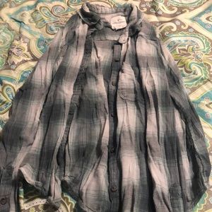 American Eagle button up shirt size xs